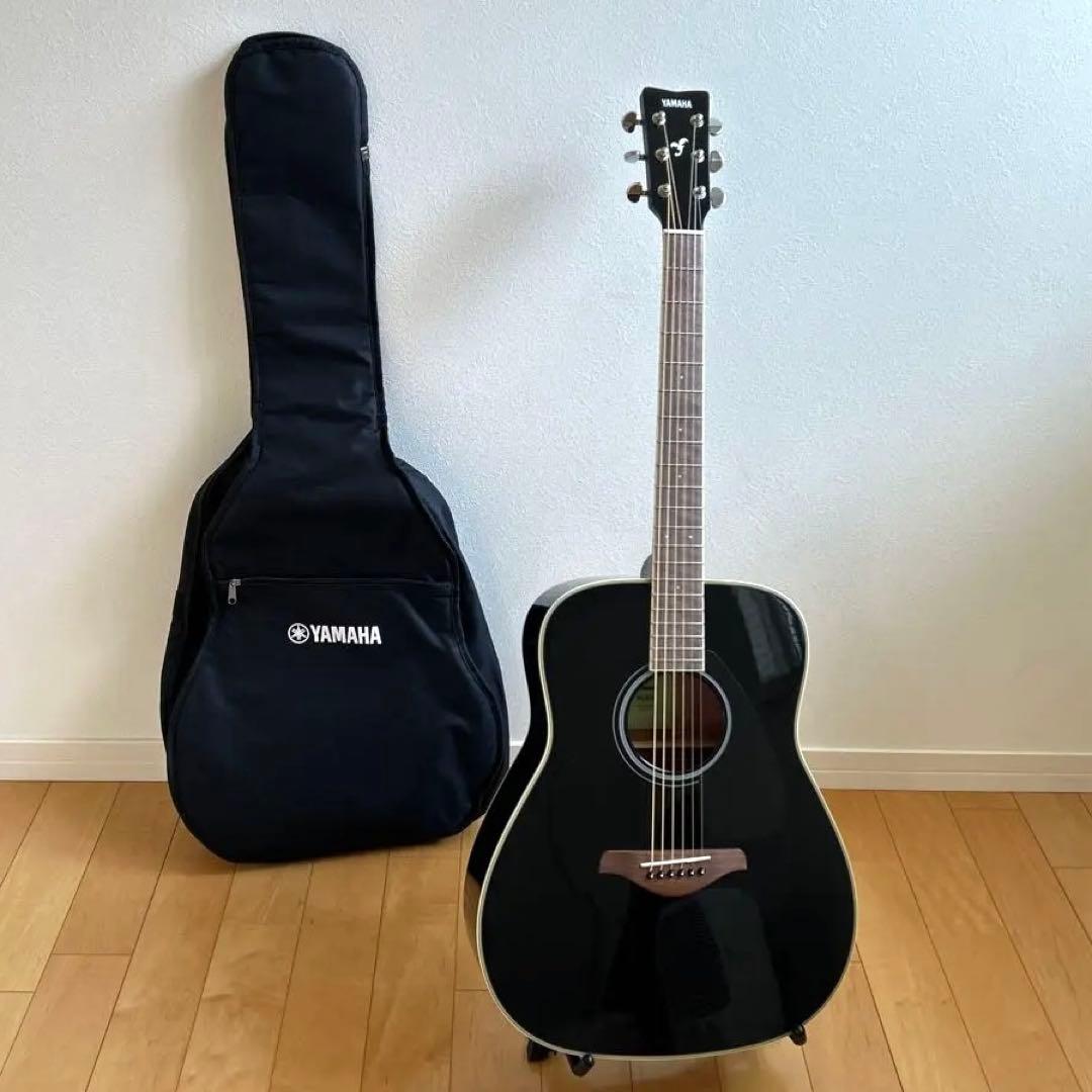 2026.1購入アコースティックギターYAMAHA FG820ブラック セット