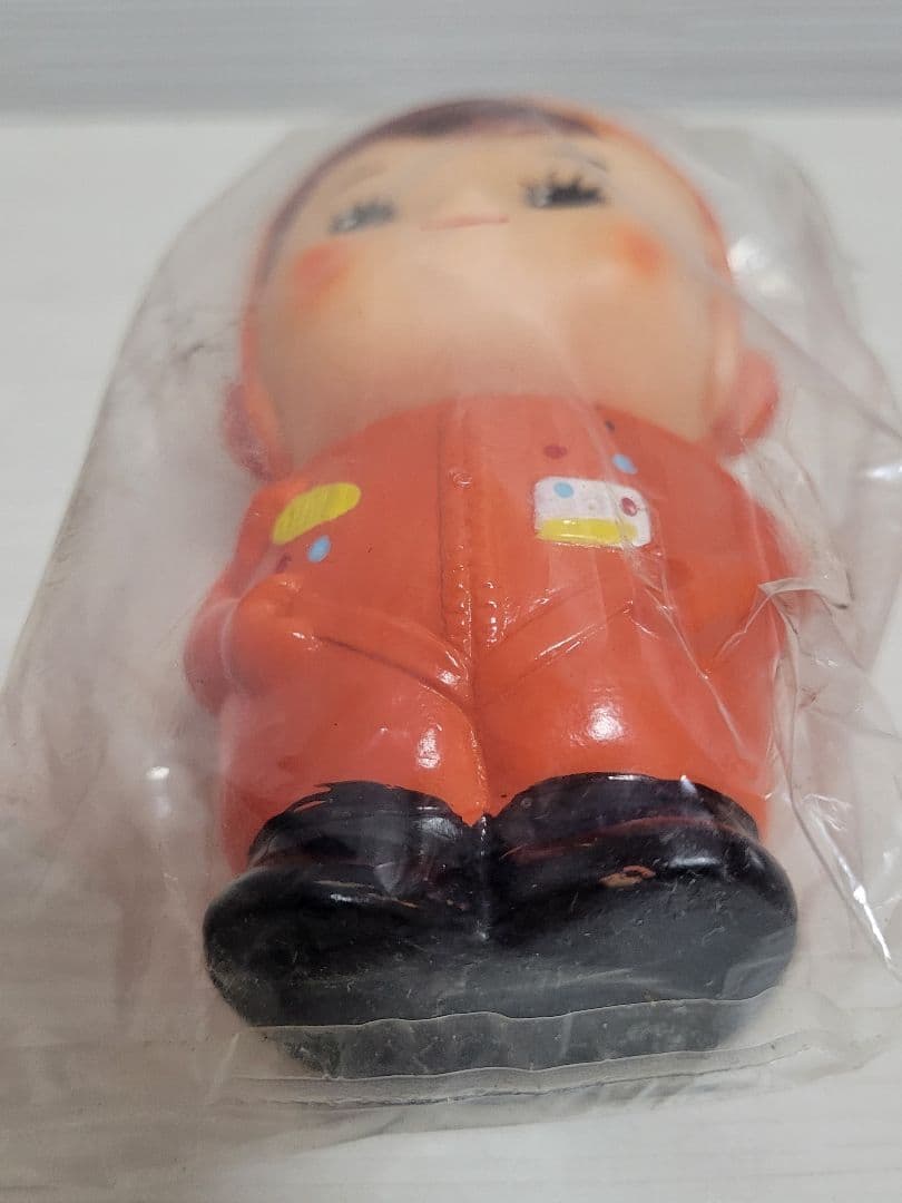 当時物 滋賀銀行 しがちゃん ソフビ貯金箱　宇宙服 昭和レトロ