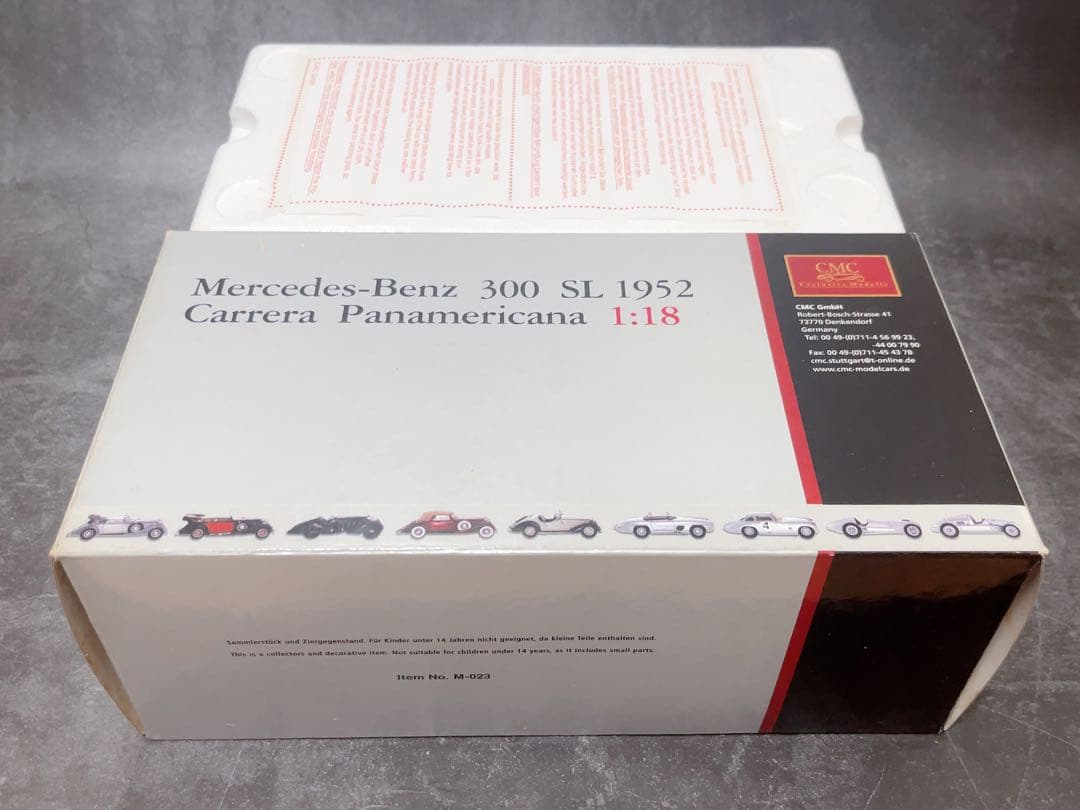 1/18 CMC メルセデス 300SL 1952 #4 カレラ パナメリカー