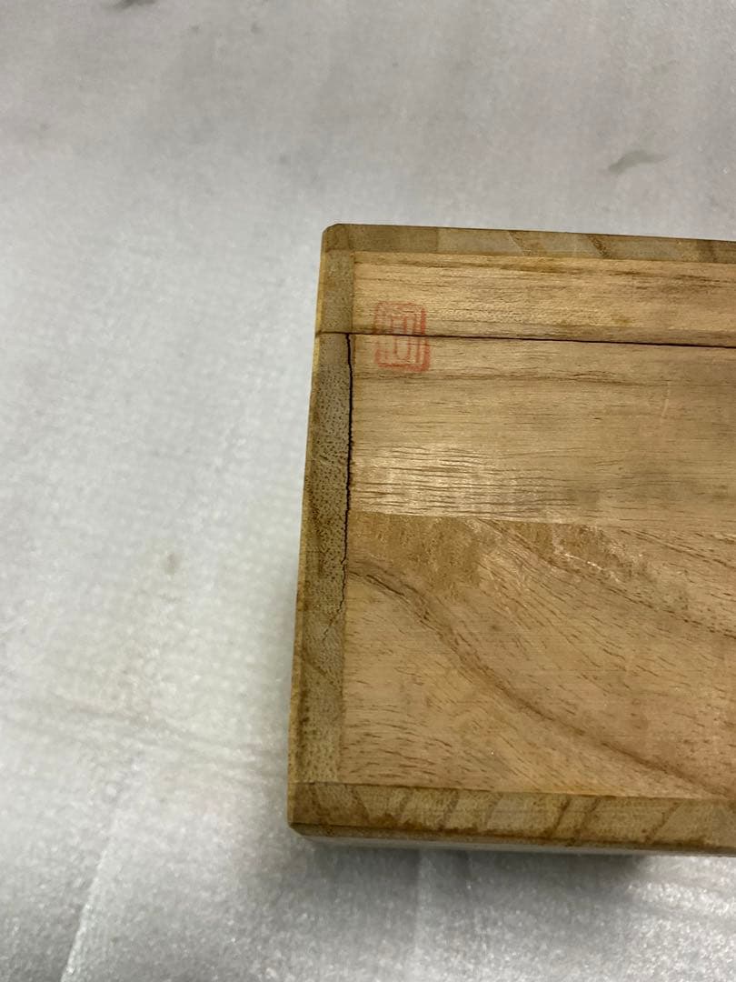 茄子型茶筒／紫小紋。美幸堂。【新品・未使用品】インテリア、食卓にどうぞ。