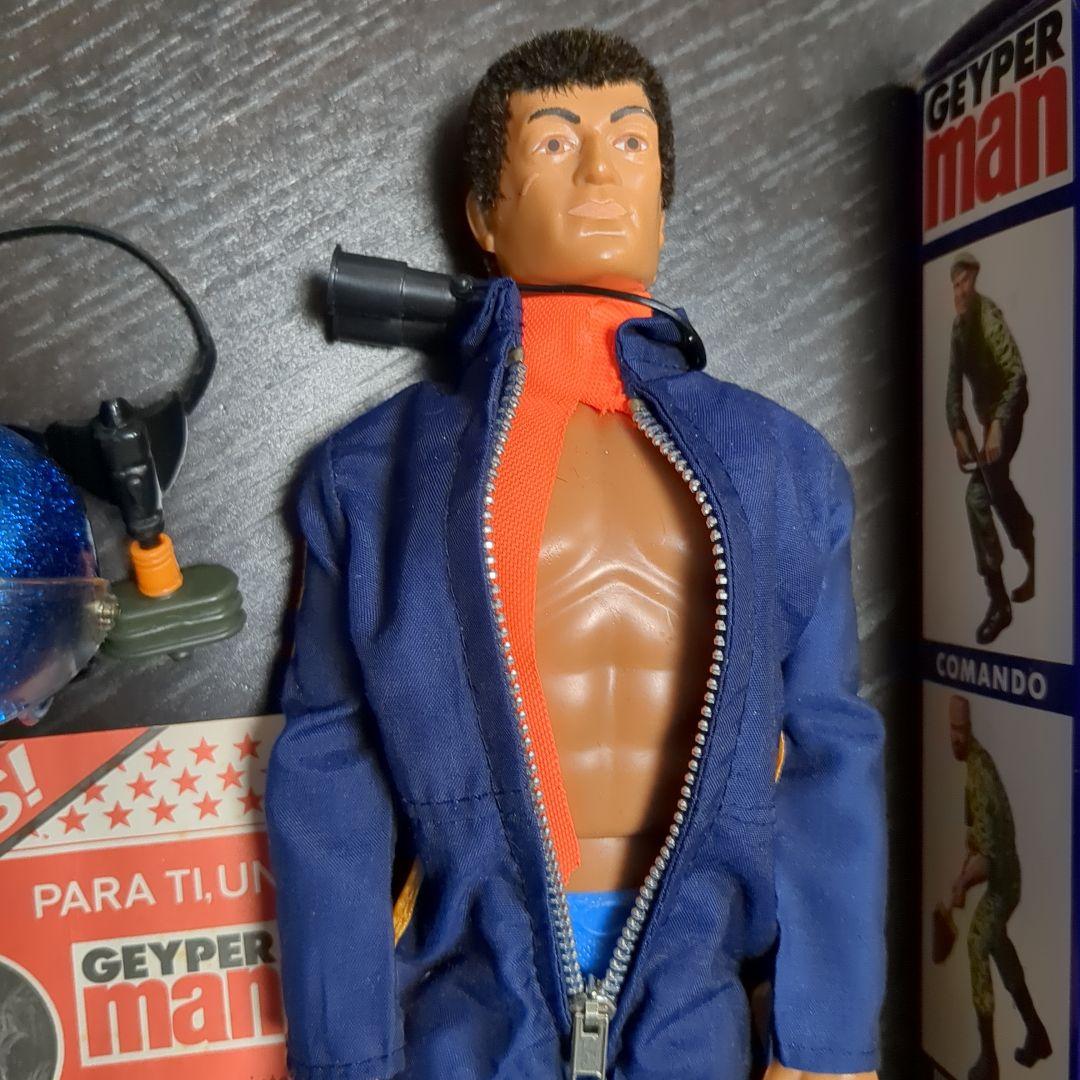 希少　Geyper Man ガイパーマン スペイン版GIJOE 70年代　未使用