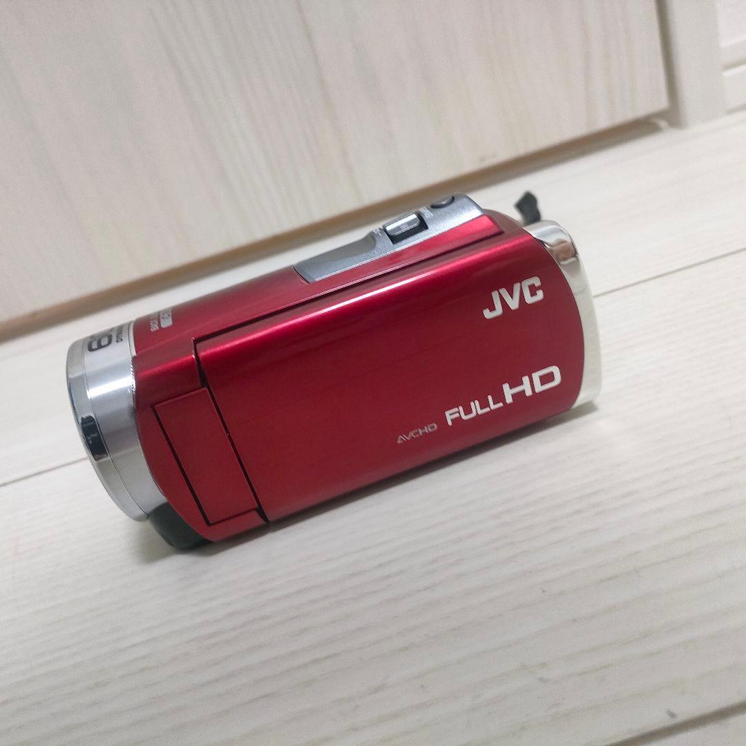 【美品】JVC Everio GZ-HM199 レッド