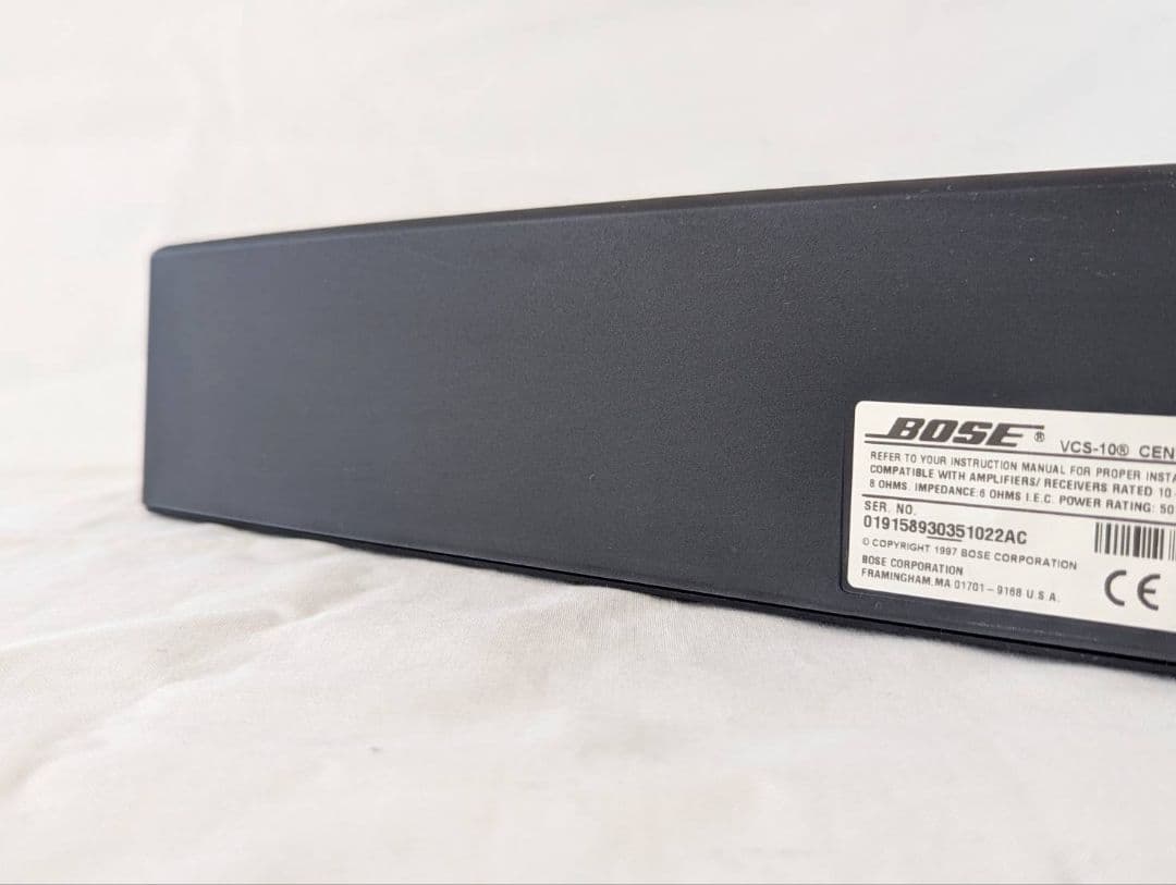BOSE VCS-10 ボス センタースピーカー ブラック