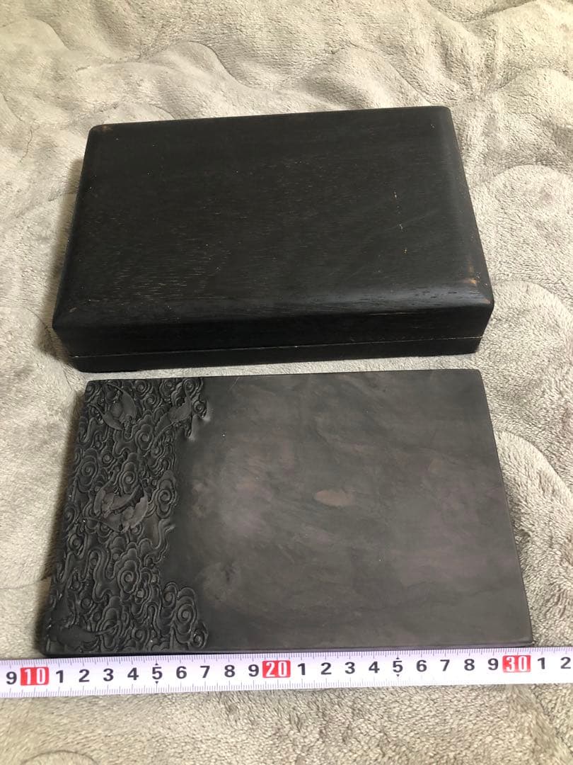 硯　すずり 端溪硯 鴻福天齊硯 文房四寶 書道用品 端渓硯 書道具