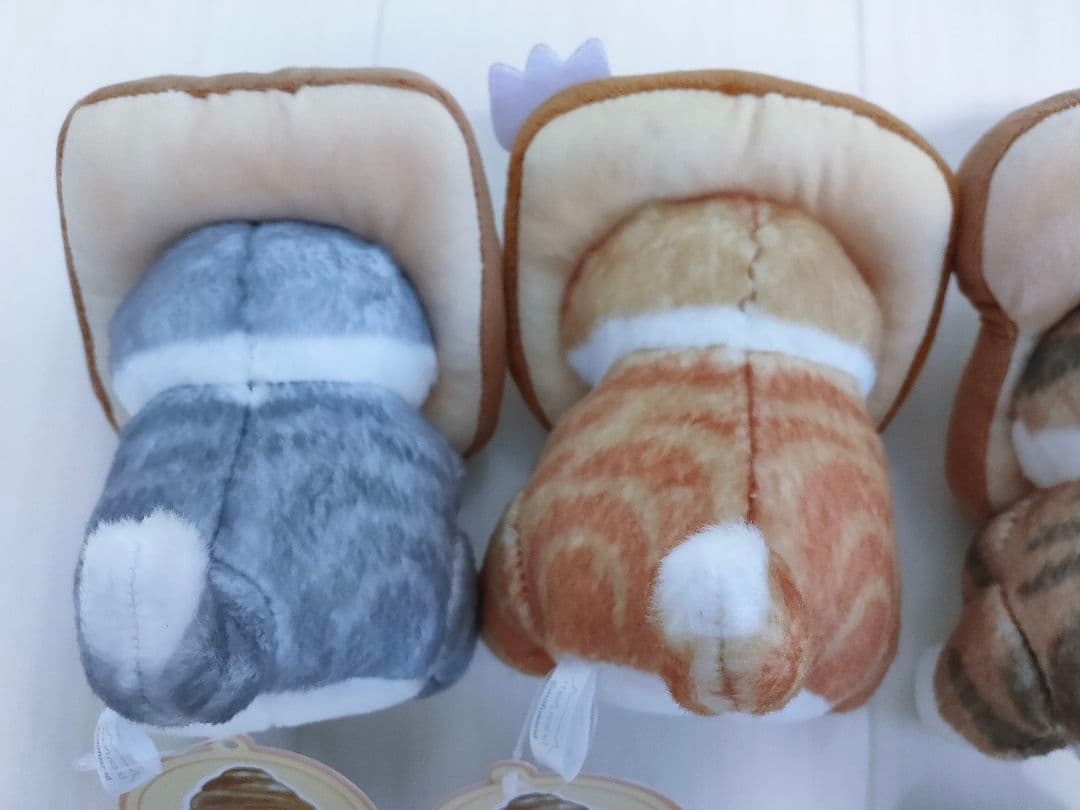 モフサンド パンにゃん ぬいぐるみ 全4種セット mofusand ねこ ネコ