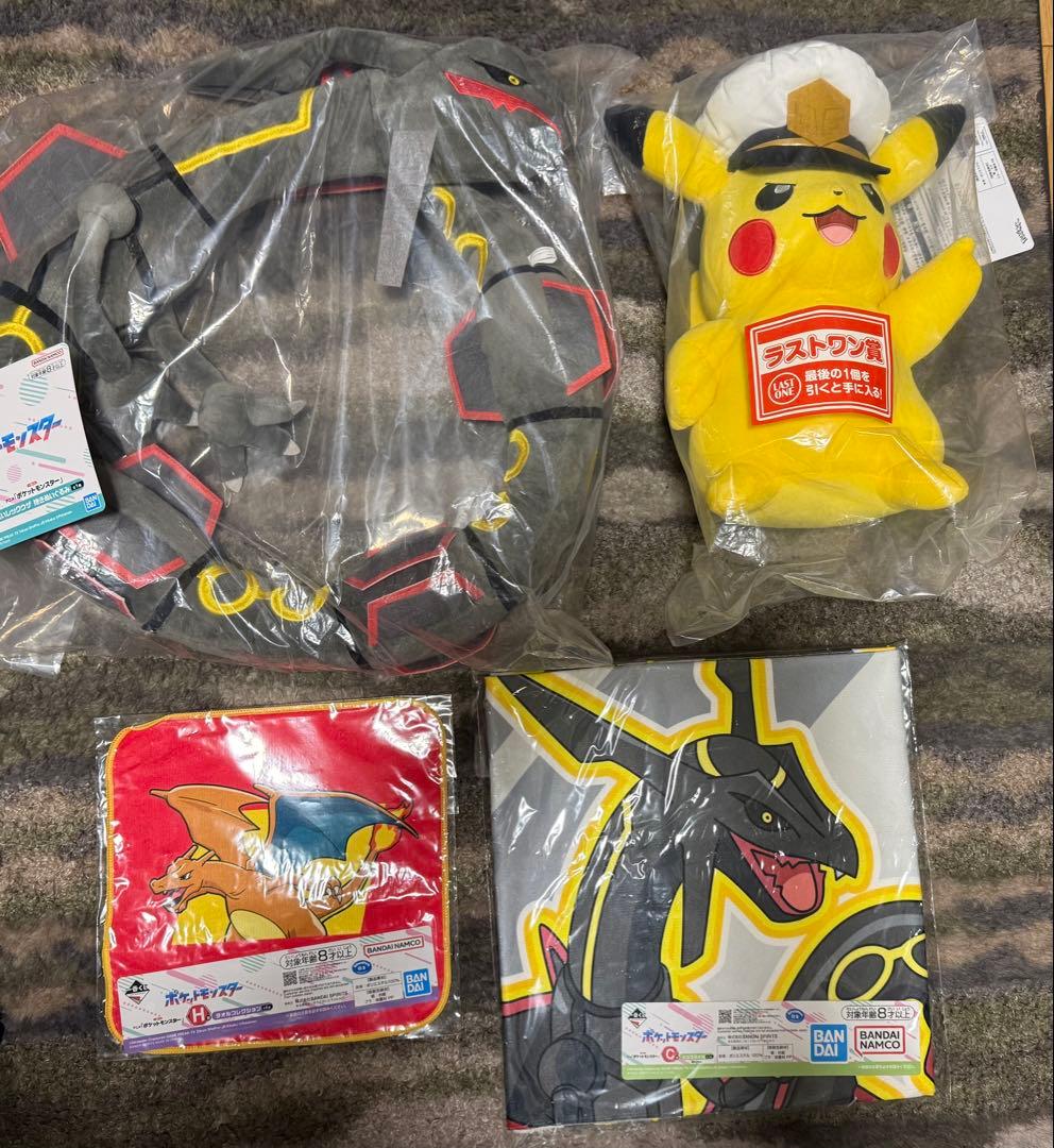 一番くじ アニメ　ポケットモンスター　ポケモン　セミコンプリート　A　レックウザ