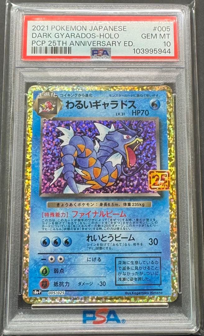 【PSA10】 わるいギャラドス25th