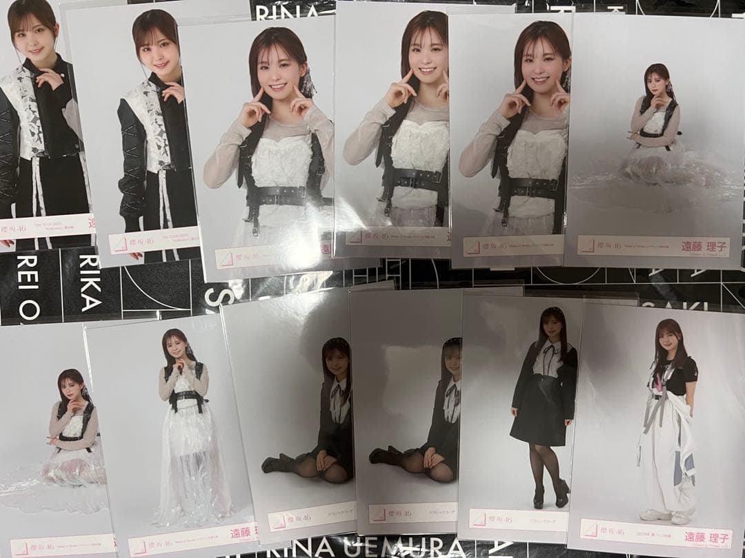 ◎櫻坂46 遠藤理子　生写真　150枚　コンプ8種　お値下げ