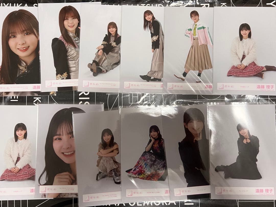 ◎櫻坂46 遠藤理子　生写真　150枚　コンプ8種　お値下げ