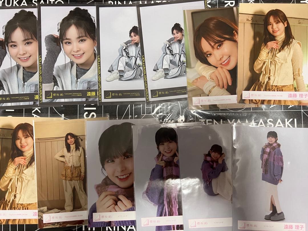 ◎櫻坂46 遠藤理子　生写真　150枚　コンプ8種　お値下げ