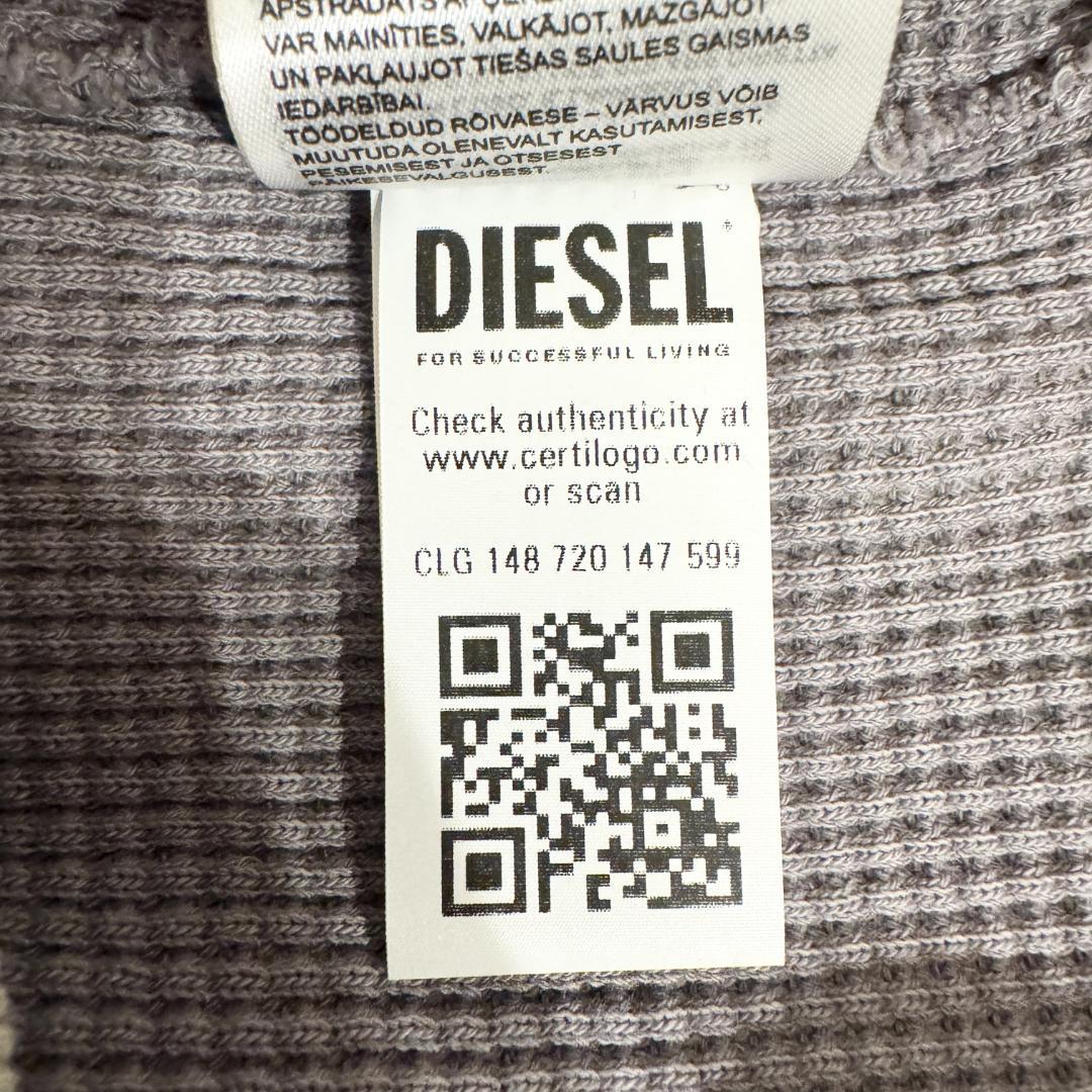 【新品☆高級ヴィンテージ加工】ディーゼル フルジップスウェット
