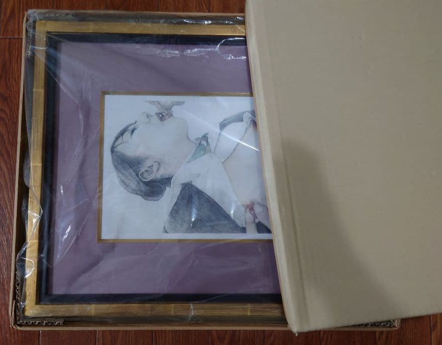 石川吾郎 「CAの女 5」絵画 リトグラフ 真筆