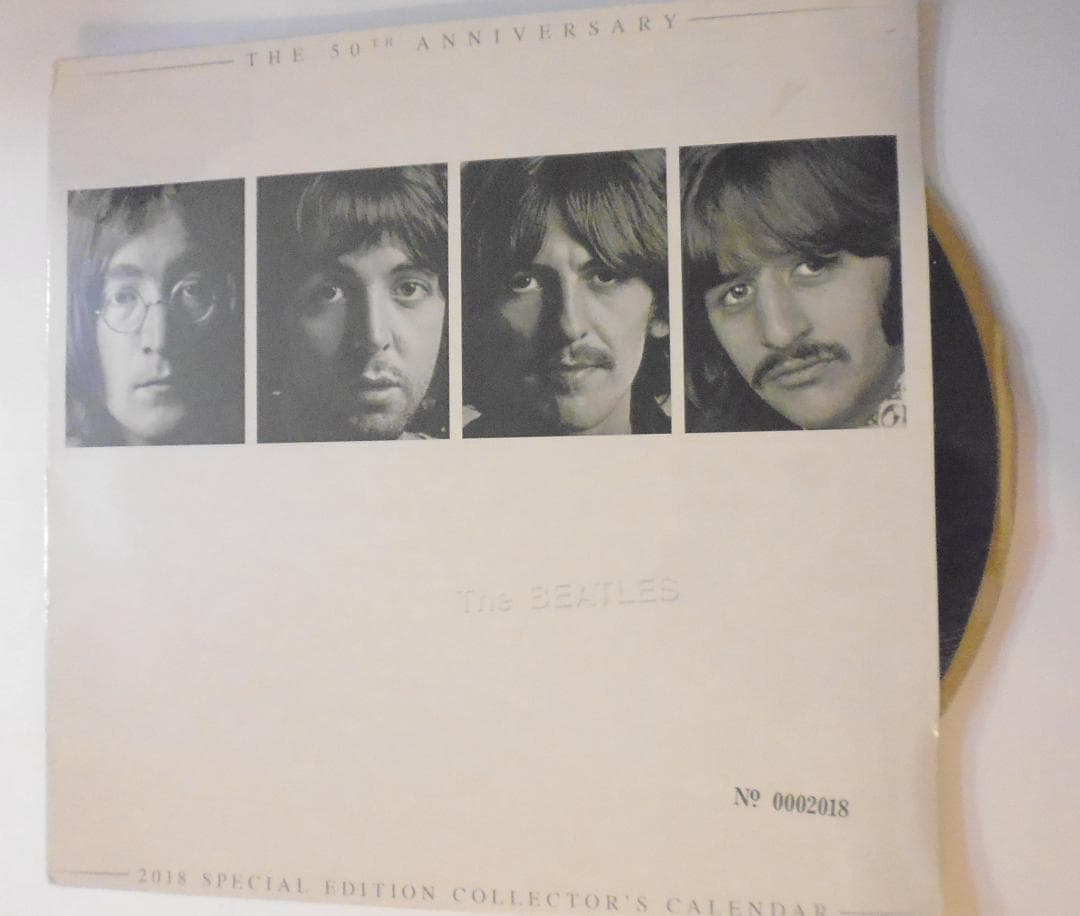 コレクション The Beatles White Album Calendar 2018