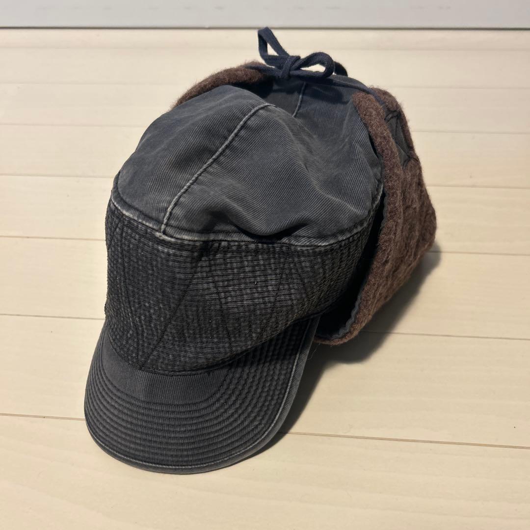 Ralph Lauren フライトキャップ ダークグレー