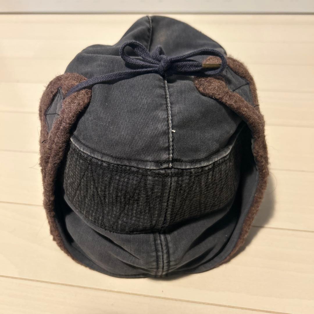 Ralph Lauren フライトキャップ ダークグレー