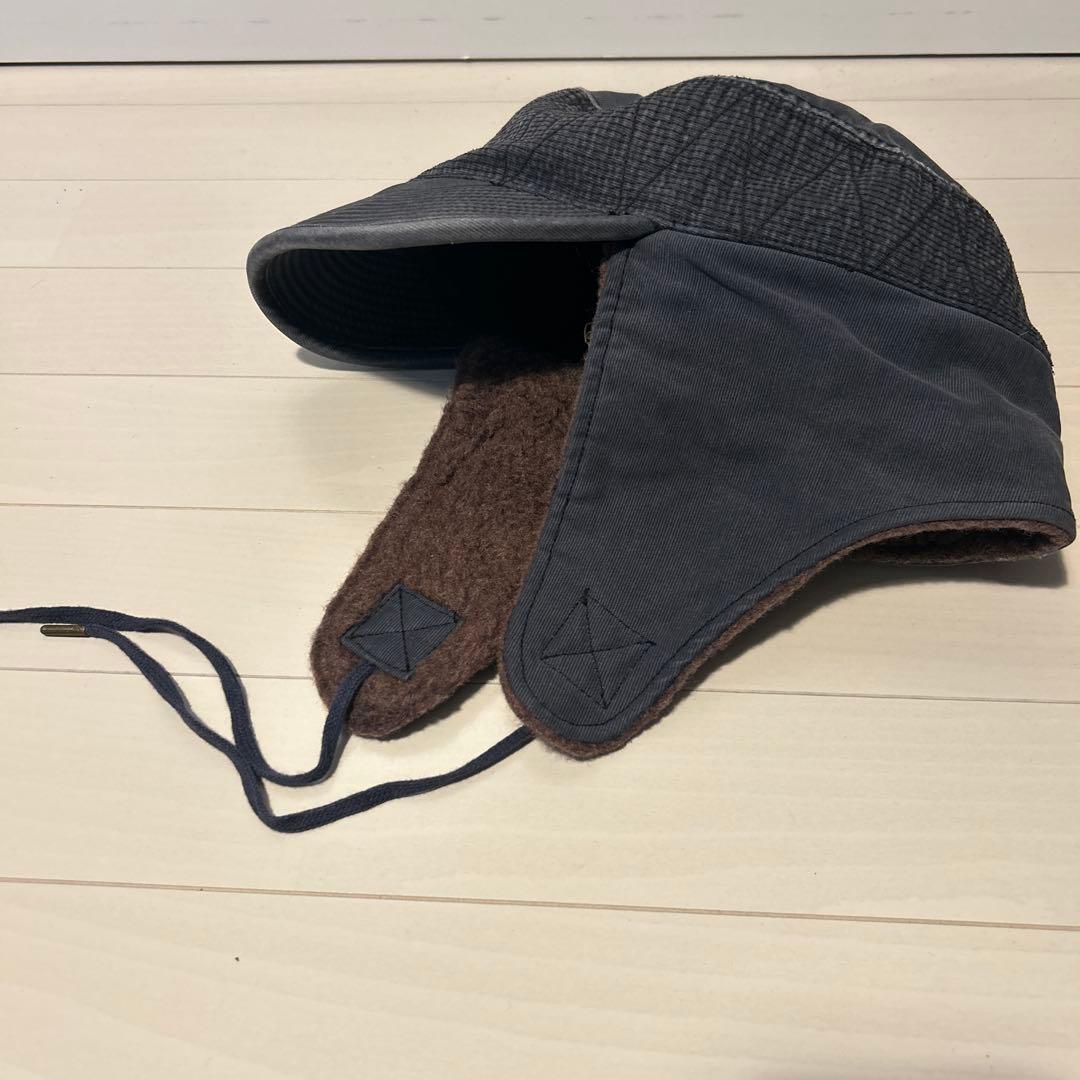 Ralph Lauren フライトキャップ ダークグレー