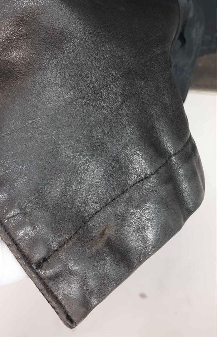 LUNA MATTINO ルナマティーノ ファー付きレザーロングコート Mサイズ