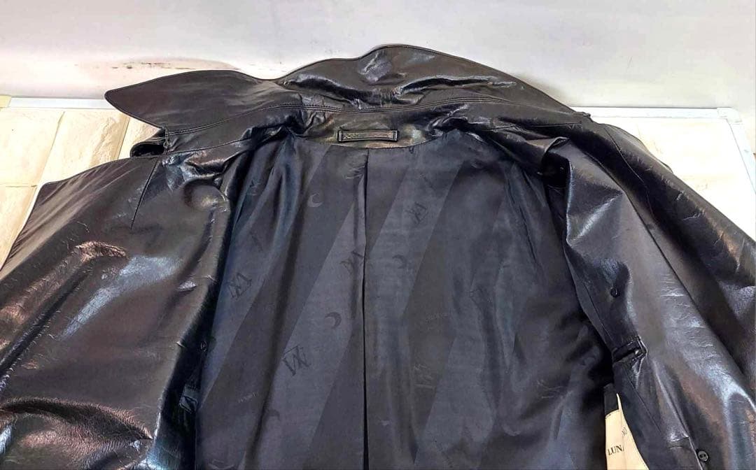 LUNA MATTINO ルナマティーノ ファー付きレザーロングコート Mサイズ