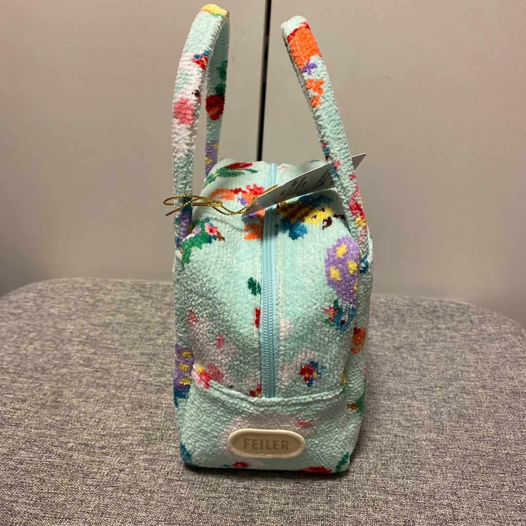 FEILER 神崎恵さん×フェイラー　ファンキーフォーチュン　ミニキューブバッグ