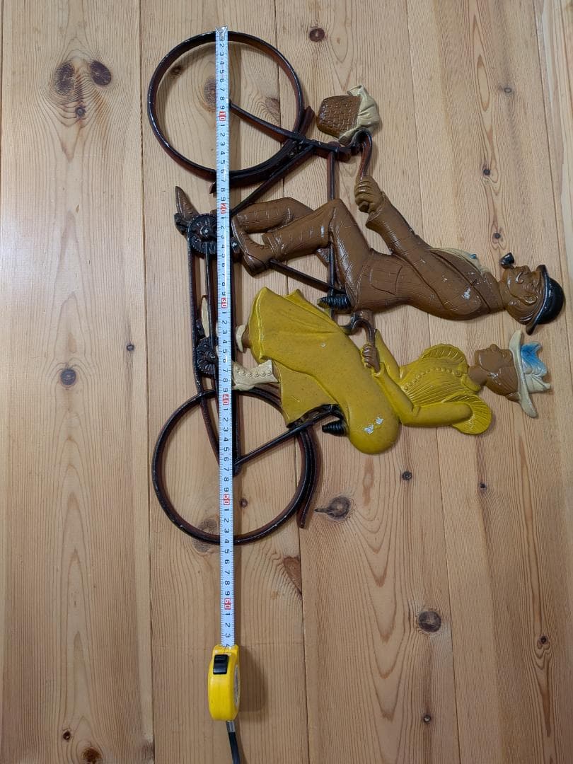 自転車マニア★ヴィンテージインテリア★タンデム自転車ウォールアート