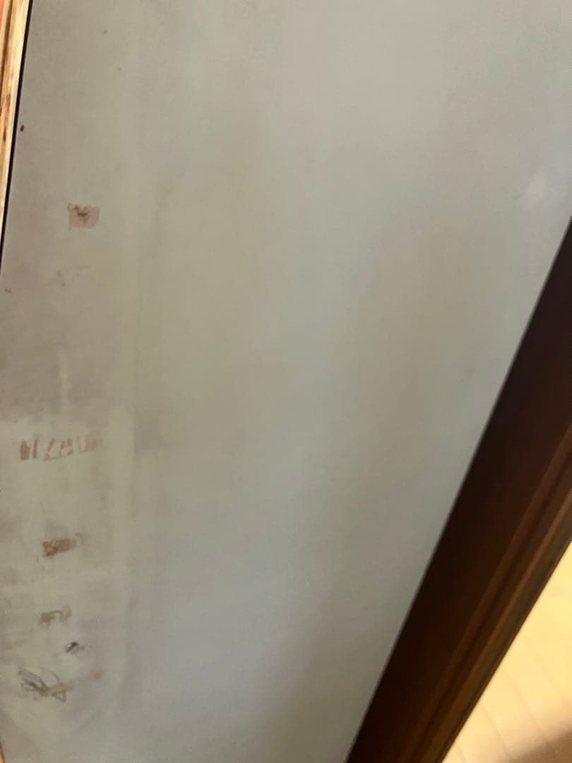 昭和　レトロ　花柄タンス ガラス棚付き