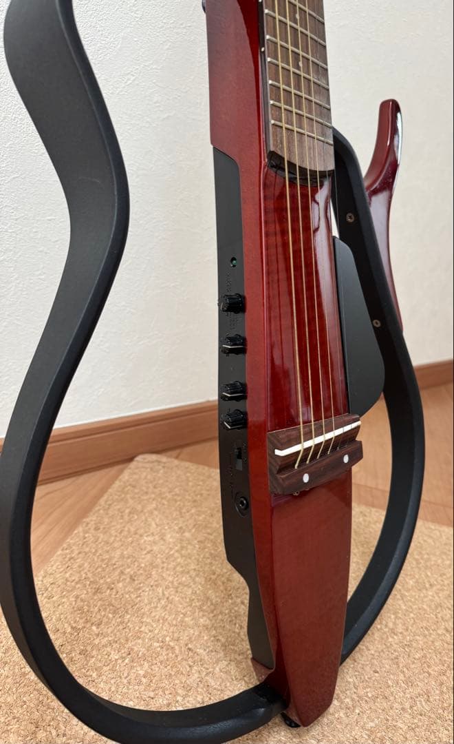 【10周年記念モデル】ヤマハサイレントギター　SLG110S QM-CMB
