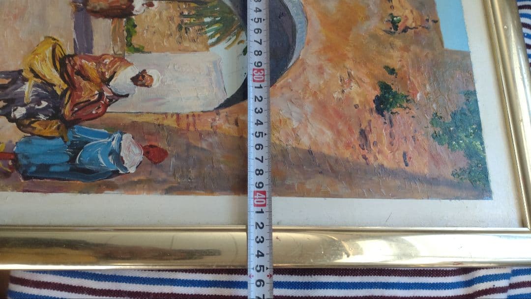 テトゥアン出身の画家ハサン・スシによる小品絵画。