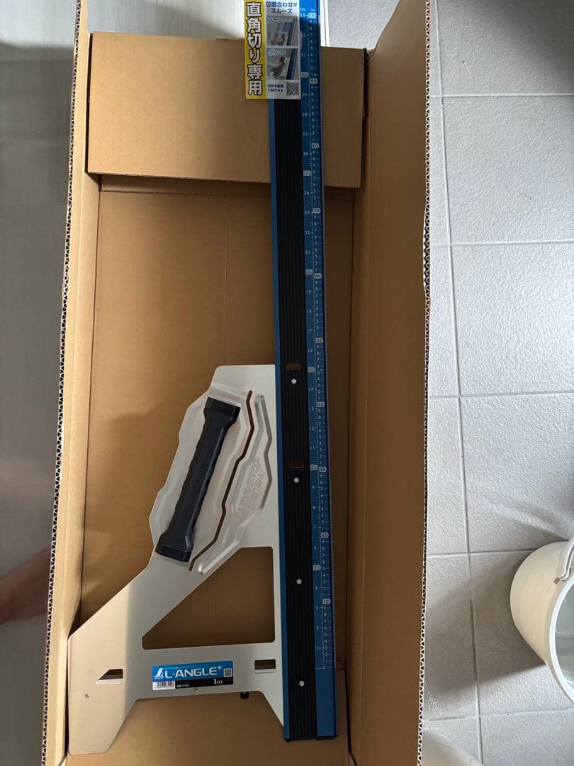 『新品』シンワ 丸ノコガイド定規エルアングルPlus　73152