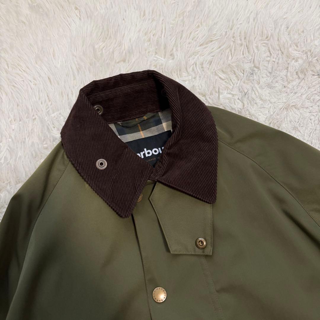 24年製美品　バブアー　トランスポート　ハンティングジャケット　ノンオイル