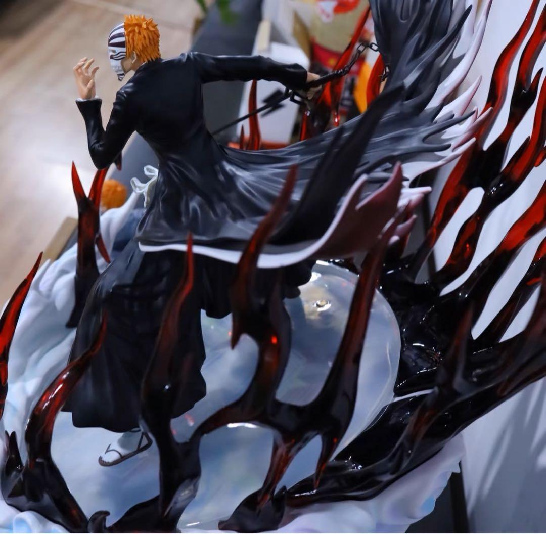 BLEACH 黒崎一護 ガレージキット ガレキ スタチュー⑤⑤