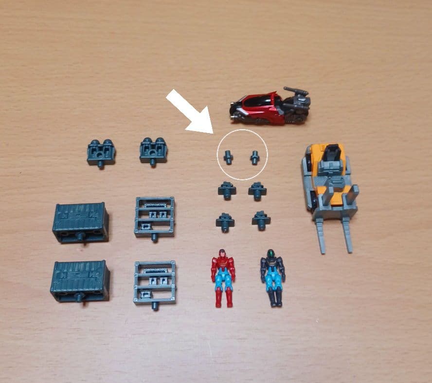 ダイアクロン　タクティカルグランダー　増設強化ユニット　コンテナ　セット