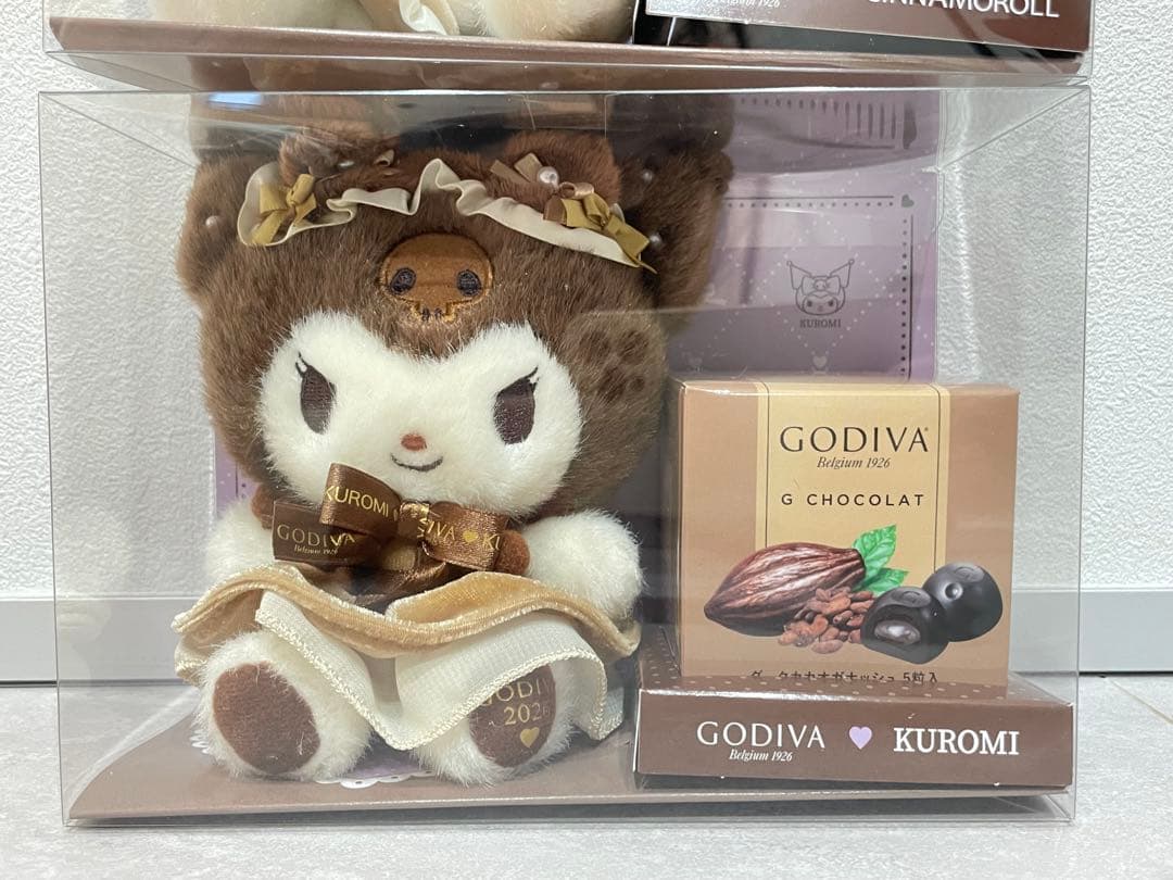 【新品未開封】ゴディバ サンリオ シナモロール クロミ マスコット セット