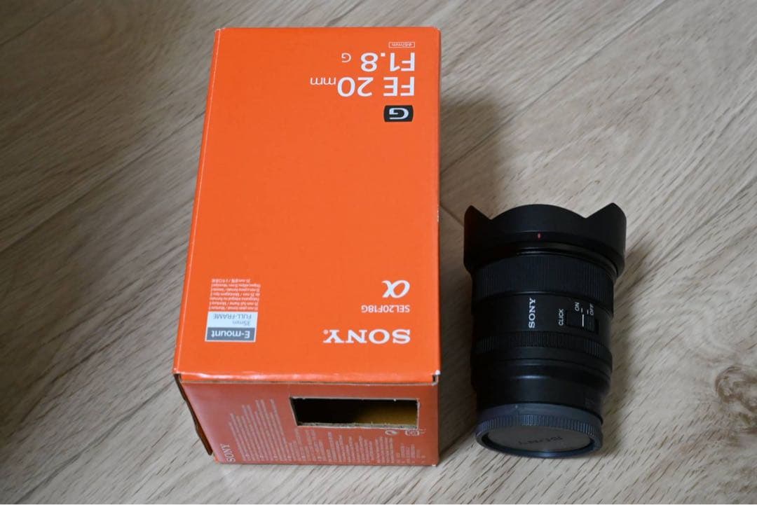 レンズ(単焦点) sony sel20f18g