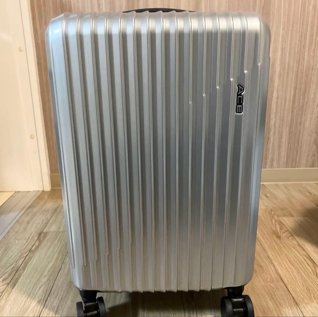 【新品未使用】aceクレスタ2 ストッパー付き35L 機内持ち込み