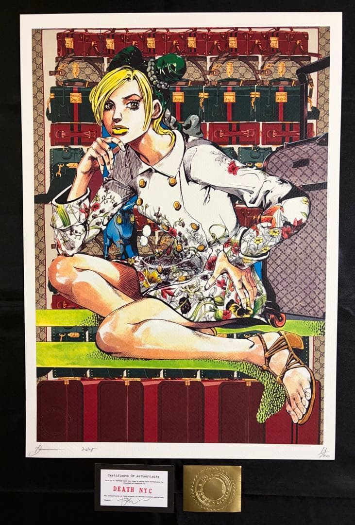 世界限定100枚 DEATH NYC アート ポスター jo04