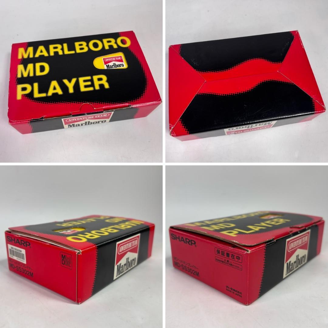 未使用 SHARP × Marlboro コラボモデル MD MD-SS302M