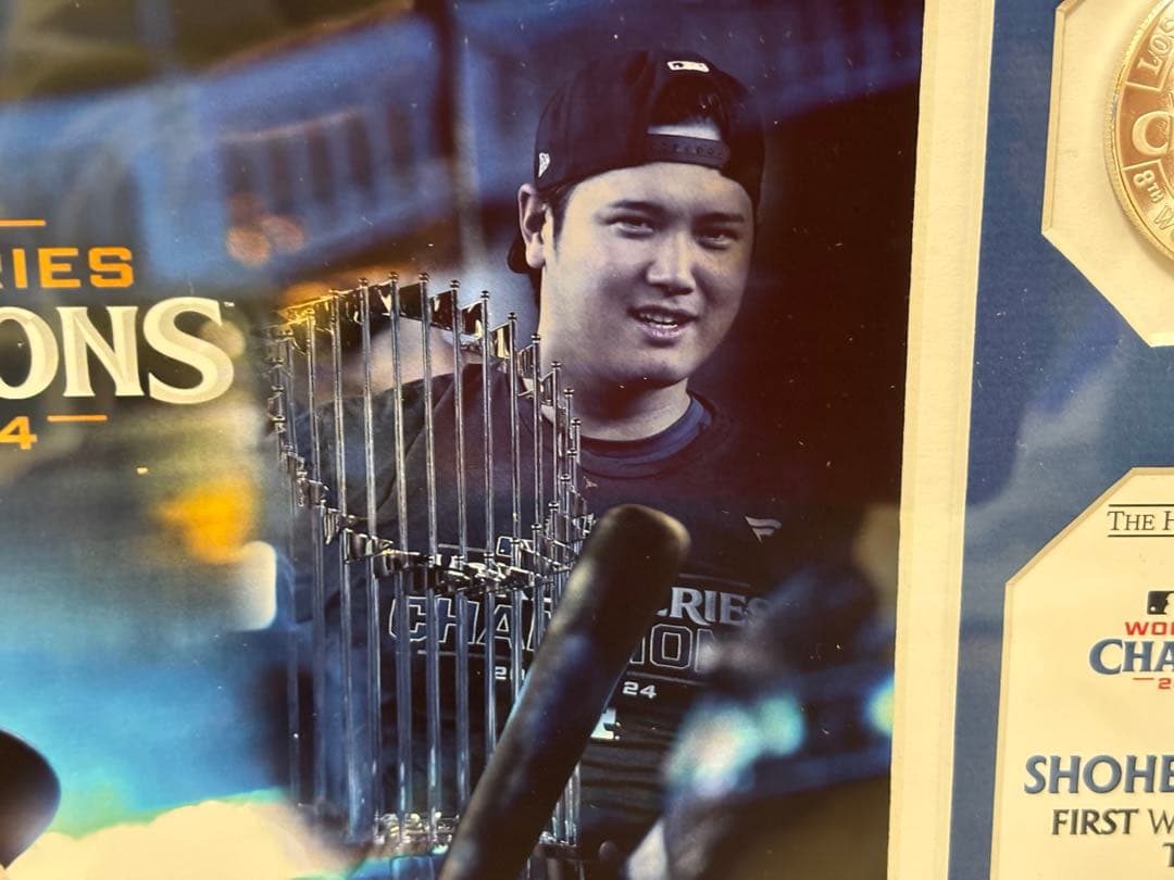 大谷翔平 1st ワールドシリーズ 2024 優勝記念 ダブルフォトミント