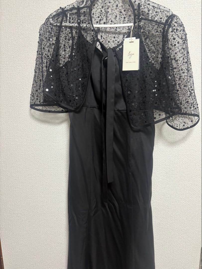 leja スパンコールビジューボレロマーメイドワンピースドレス　S 新品タグ付き