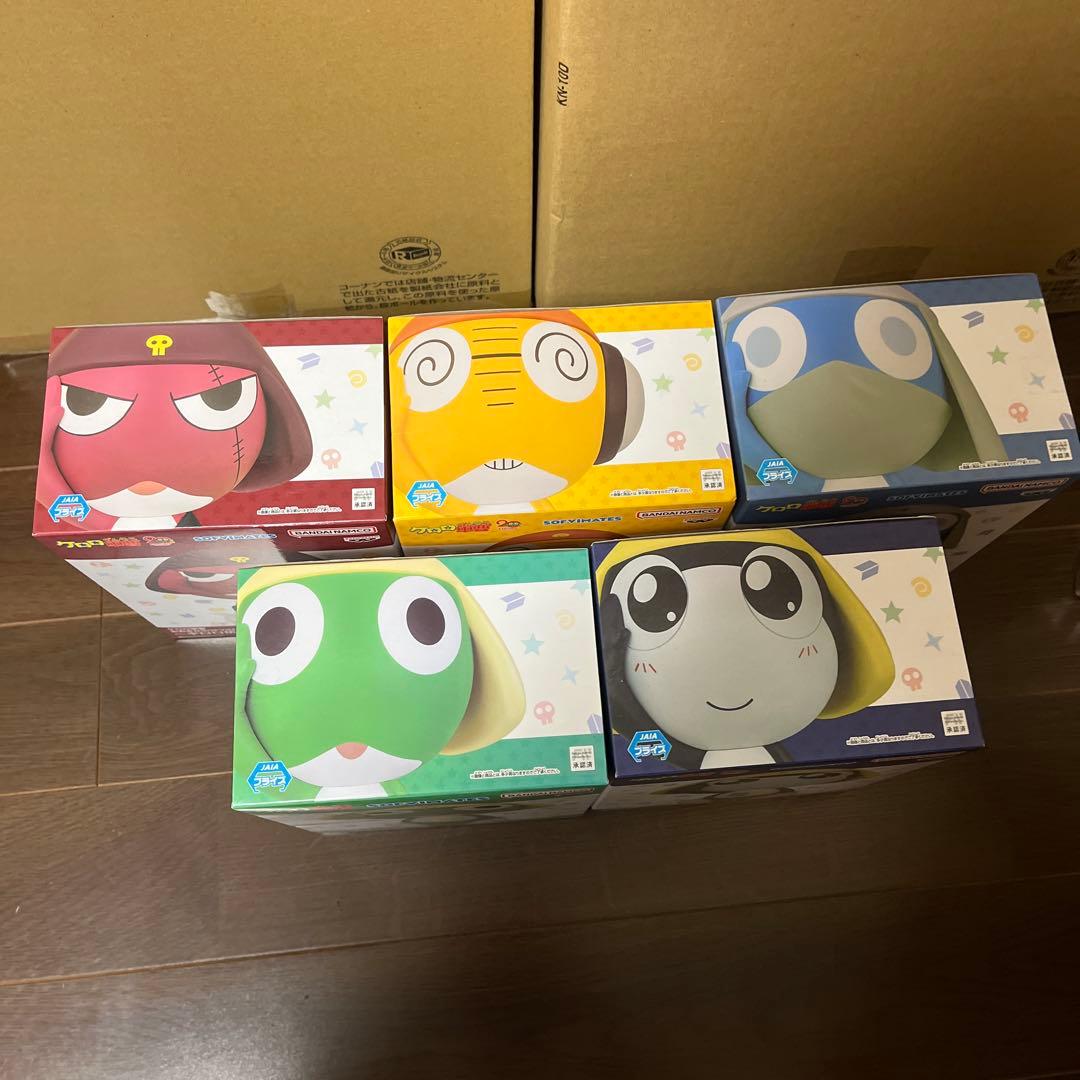 ケロロ軍曹 ソフビメイト フィギュアおおきなSOFVIMATES 5体セット