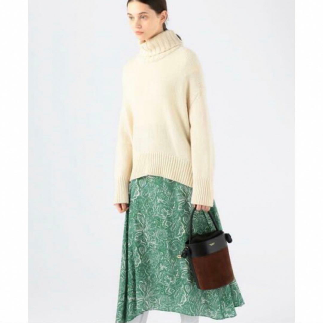 【美品】VIOLAd'ORO ヴィオラドーロ バケツバッグ トート巾着 スエード