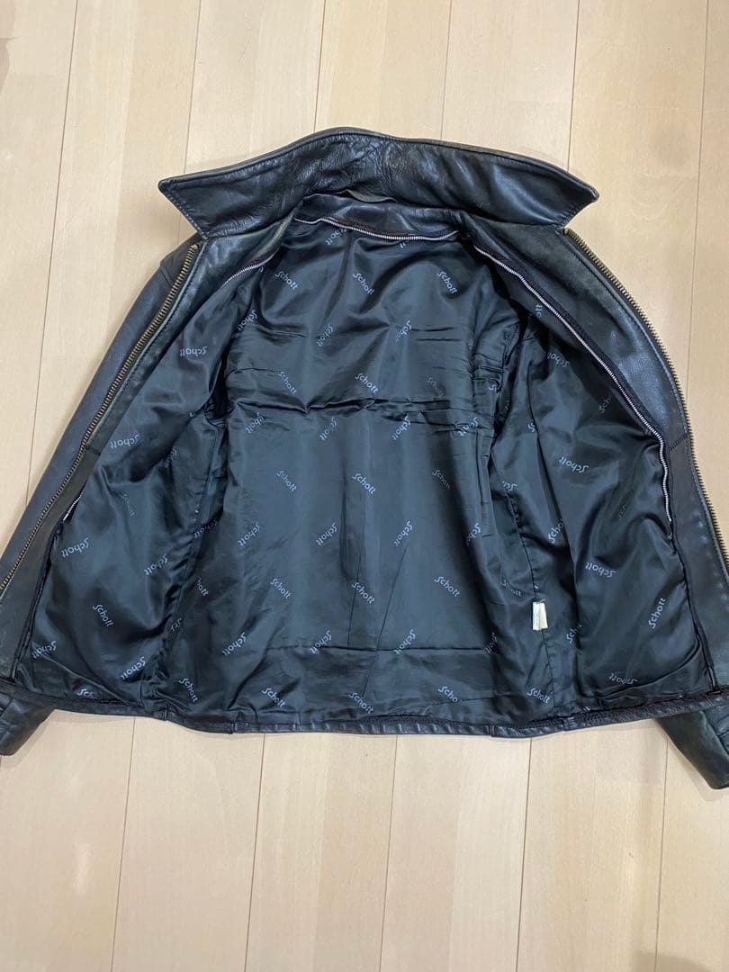 schott シングルライダース size.38