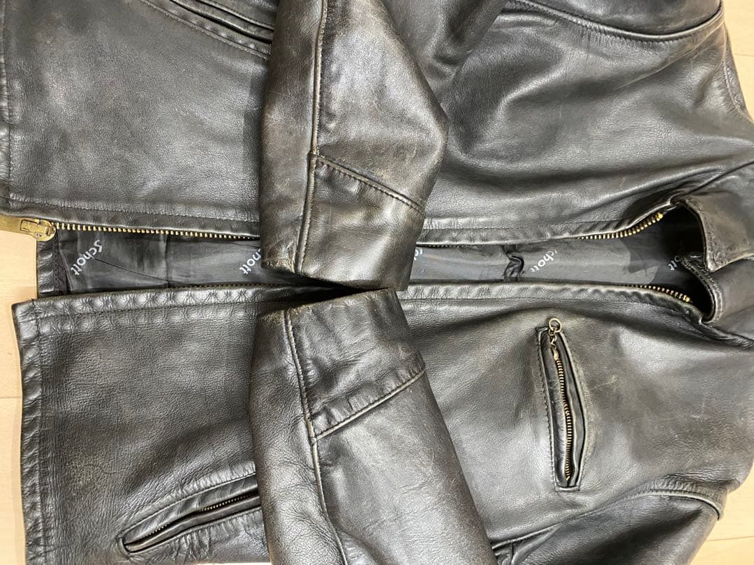 schott シングルライダース size.38