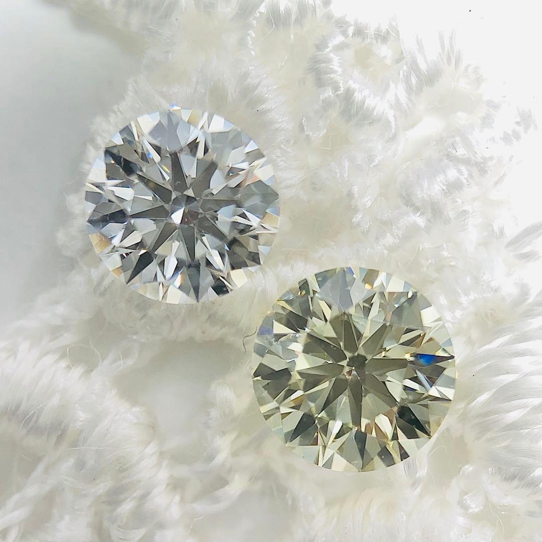 アクセサリー 0.434ct Very Light Yellow SI-1 VG