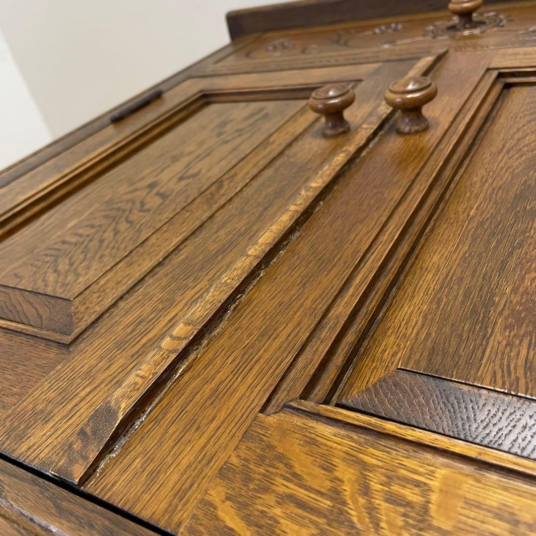 勇峰工芸 キャビネット 棚 電話台 引き出し チェスト コンソール 旭川家具