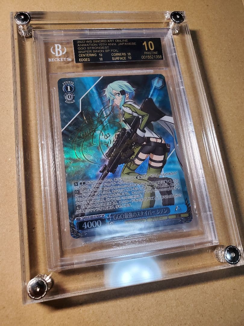 bgs10 GGO最強のスナイパーシノンSPブラックラベル