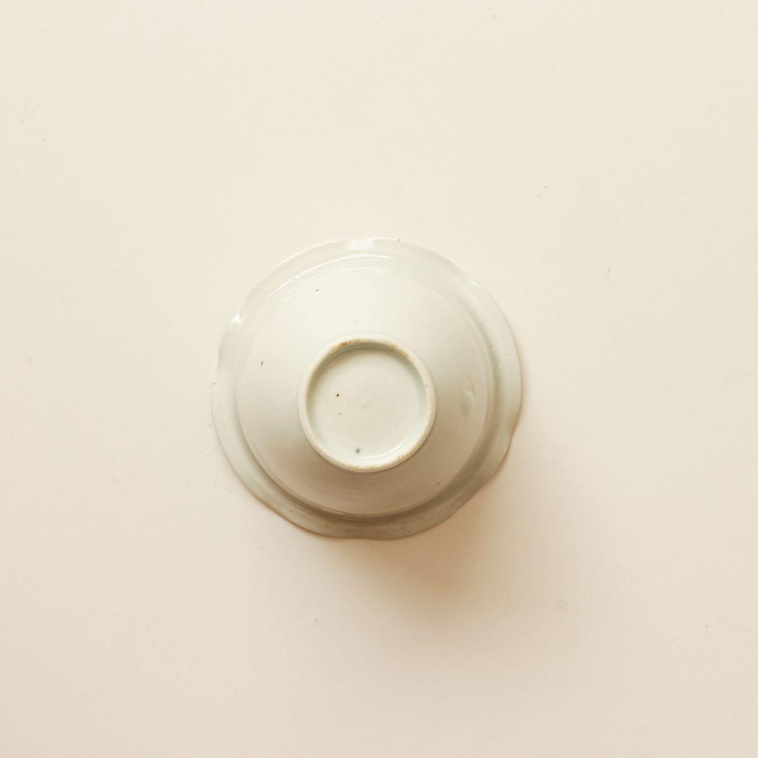 伊万里　古伊万里　江戸　中期　白磁　輪花　向付