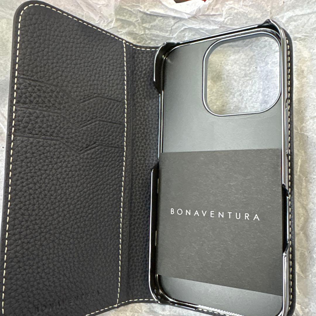Bonaventura レザー手帳型ケース/iPhone16pro