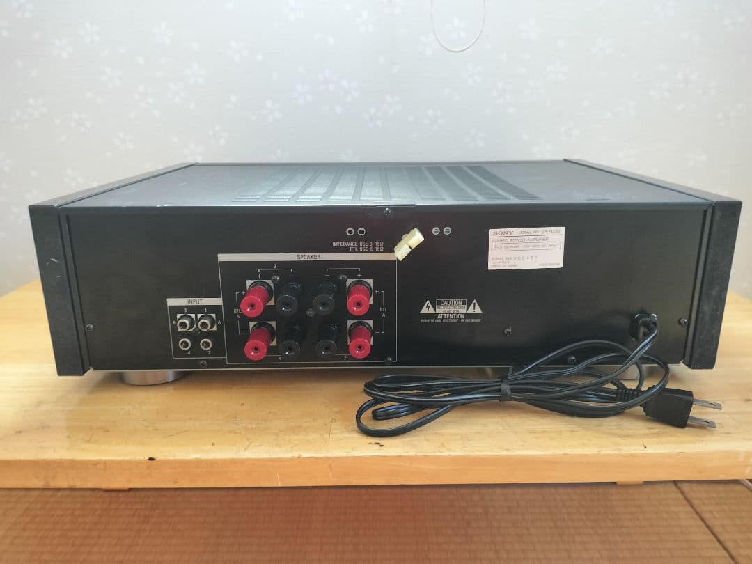 SONY TA-N220 ステレオパワーアンプ