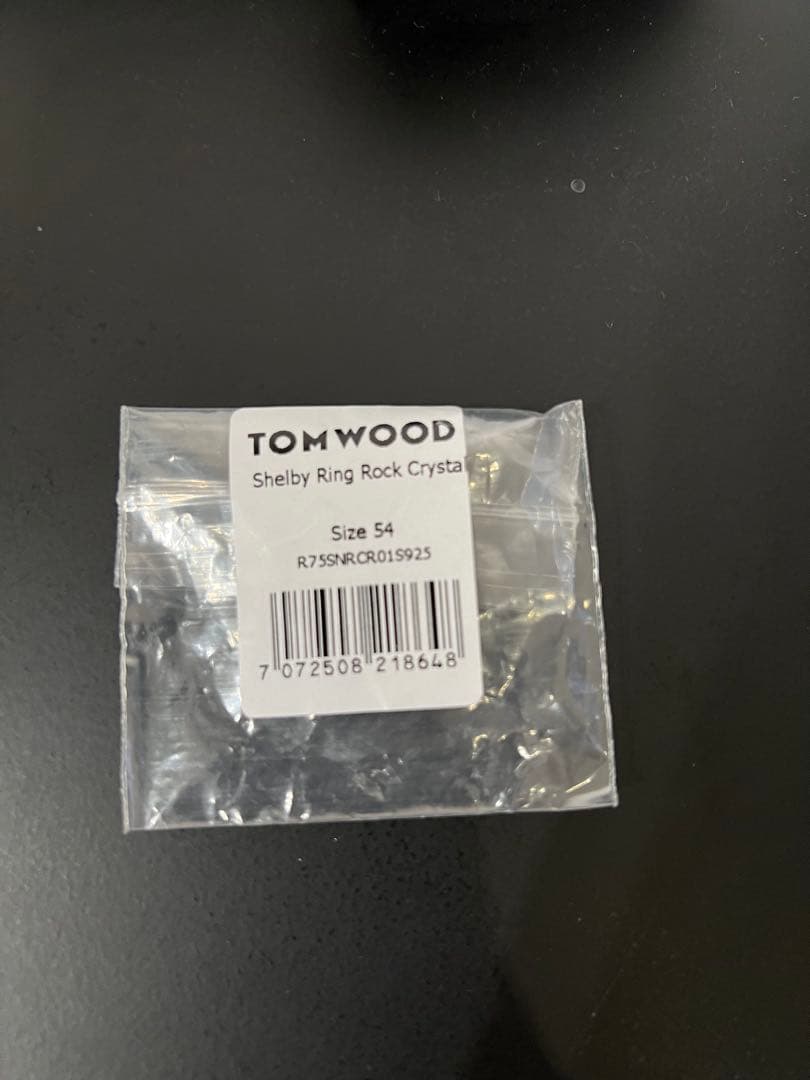アクセサリー TOM WOOD shelby ring rock crystal