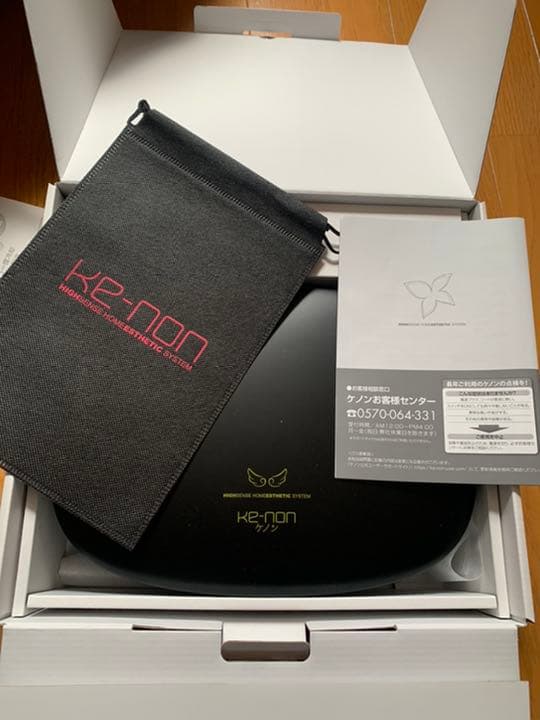 【公式】【ケノン脱毛器】【届きたて→数回使用】ケノンBスーパープレミアムCT付
